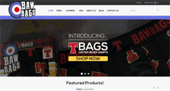 Desktop Screenshot of bawbags.com